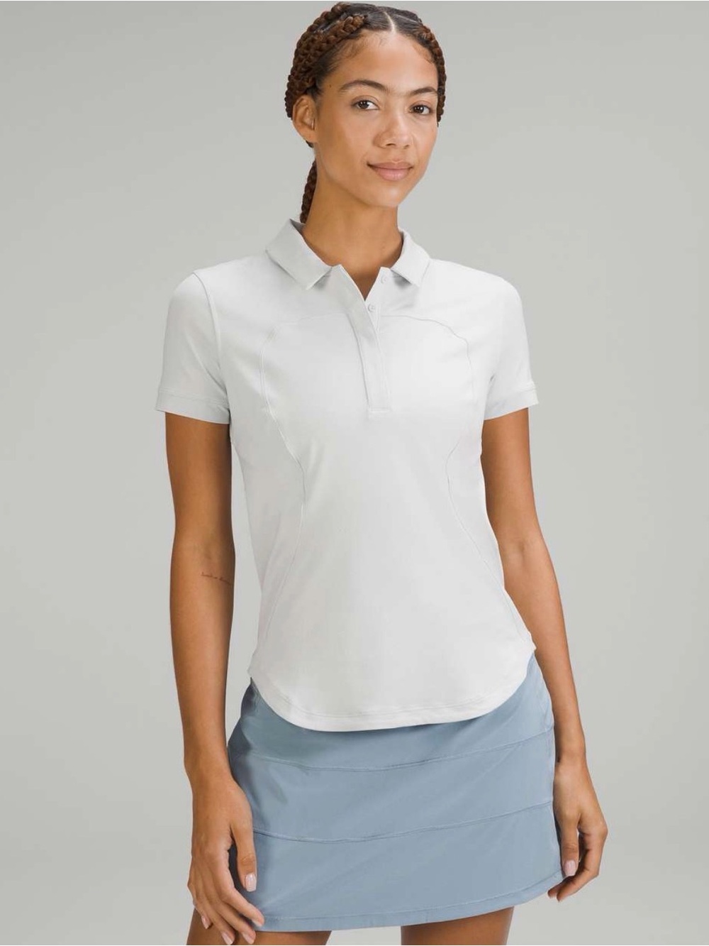 Lululemon Quick-Dry Short-Sleeve Polo Shirt